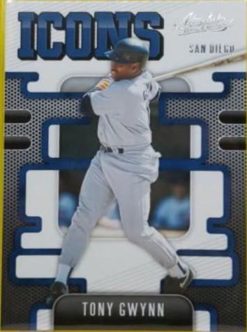 Tony Gwynn #I-12 Baseball Cards 2021 Panini Absolute Icons