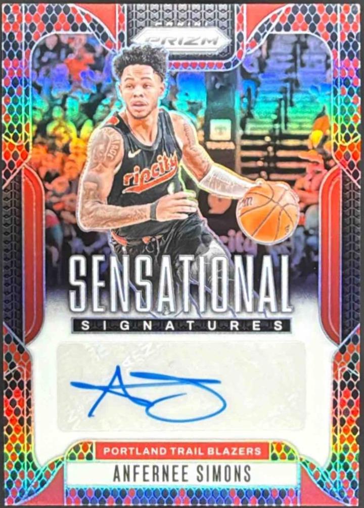 Anfernee Simons [Snakeskin] #SS-ASB