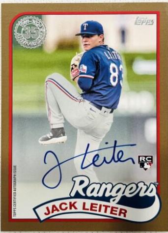 Jack Leiter [Gold] #89BA-JL