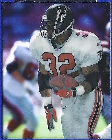 Jamal Anderson #6 Football Cards 1999 Playoff Absolute
