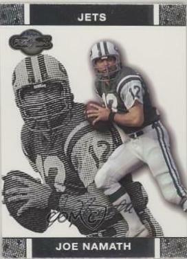 Joe Namath #41 Football Cards 2007 Topps CO Signers