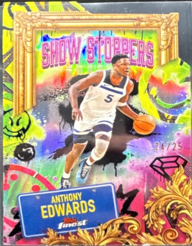 Anthony Edwards [Black Refractor] #S-11