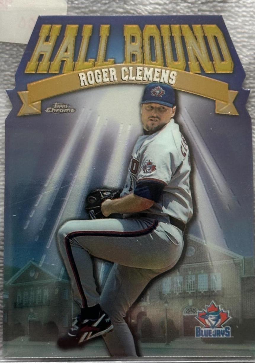 Roger Clemens #HB4 Baseball Cards 1998 Topps Chrome Hall Bound