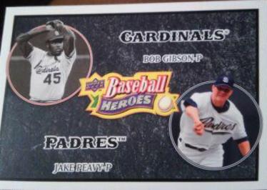 Bob Gibson, Jake Peavy #184