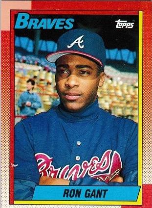 Ron Gant #567 Baseball Cards 1990 Topps