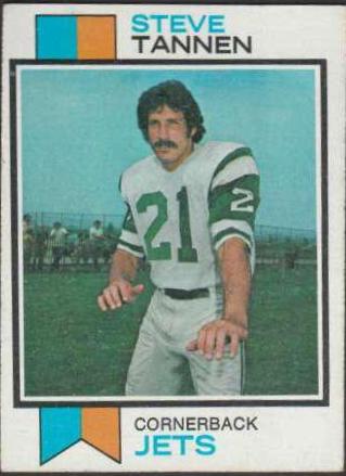 Steve Tannen #54 Football Cards 1973 Topps