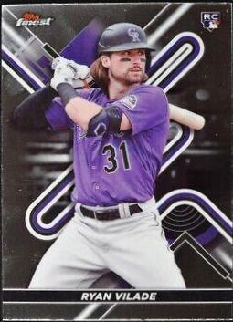 Ryan Vilade #20 Baseball Cards 2022 Topps Finest