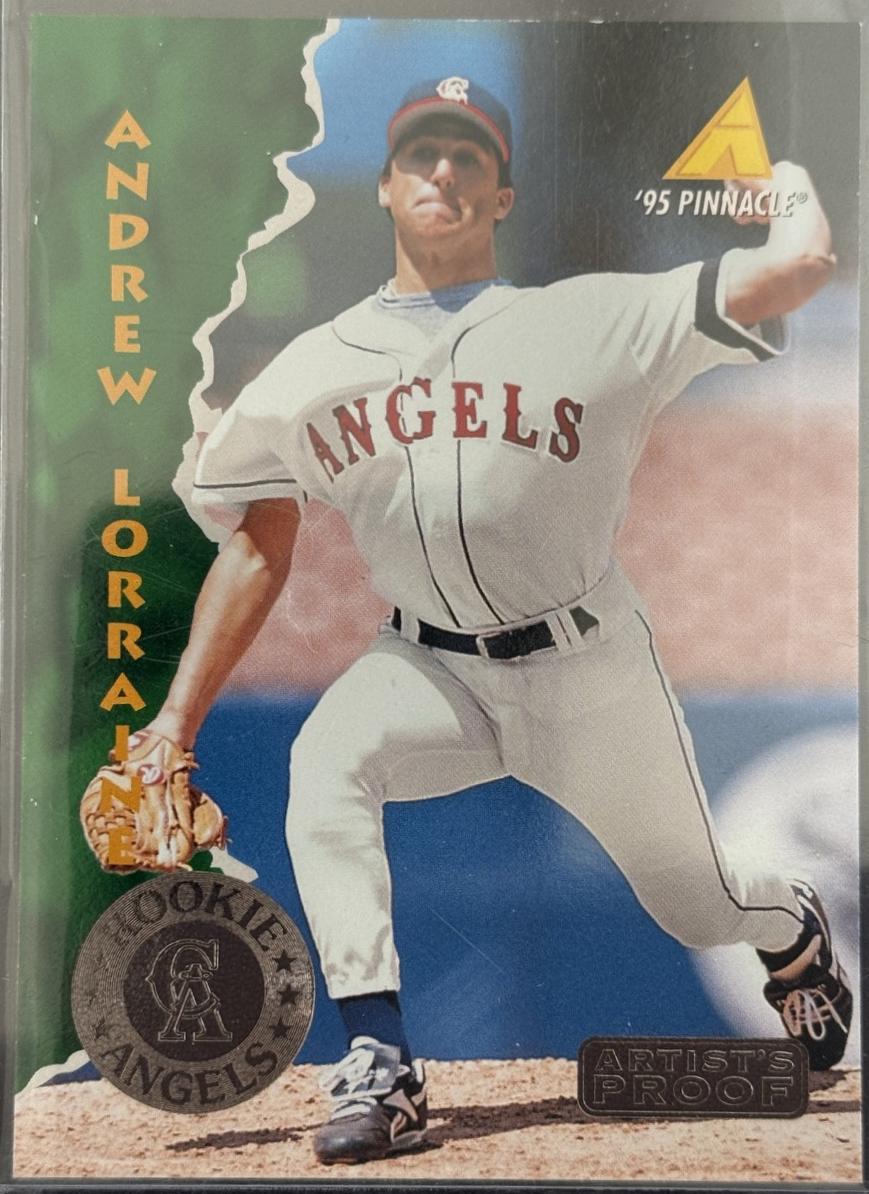 Andrew Lorraine #406 1995 Pinnacle Baseball
