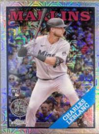Charles Leblanc #T88C-28 Baseball Cards 2023 Topps Silver Pack 1988 Chrome