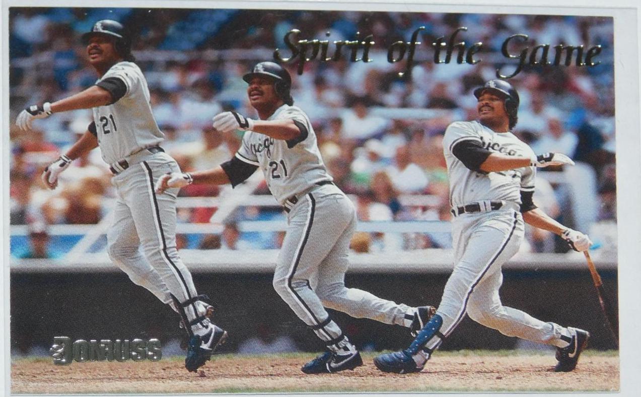 Chicasgo White Sox #SG6 Baseball Cards 1994 Panini Donruss Spirit of the Game
