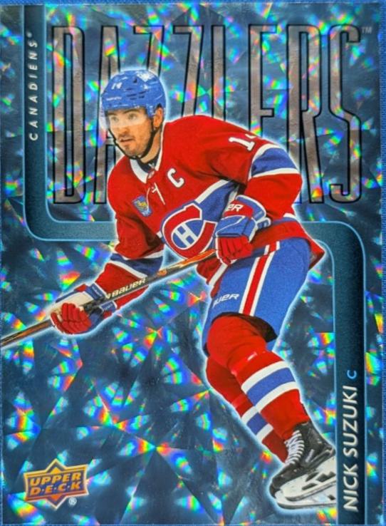Nick Suzuki #DZ-107 2025 Upper Deck Extended Series Dazzlers Hockey