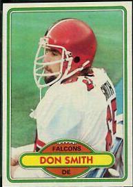 Don Smith #152 Football Cards 1980 Topps