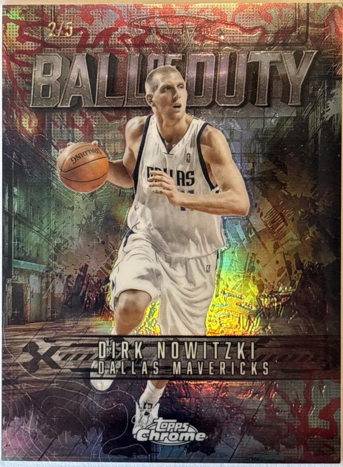 Dirk Nowitzki [Red Refractor] #BD-17 Prices | 2025 Topps Chrome