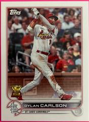 Dylan Carlson [Mini] #578 Baseball Cards 2022 Topps Prices