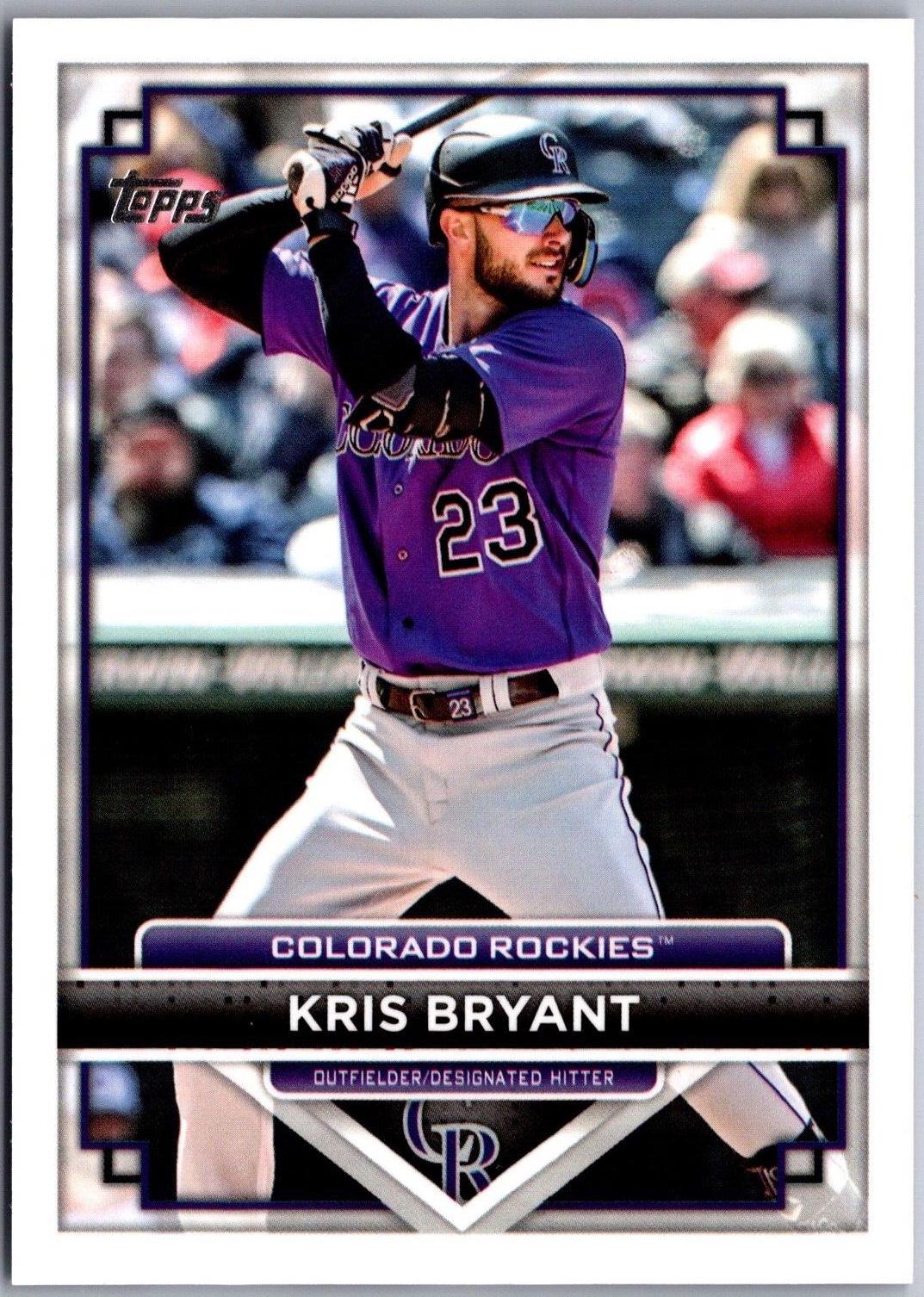 Kris Bryant #52 2023 Topps Flagship Collection Baseball