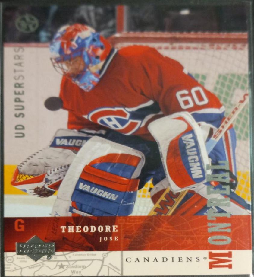 Theodore Jose #138 Hockey Cards 2002 UD Superstars