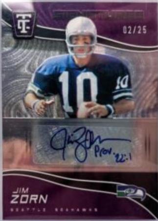 Jim Zorn [Purple] #TCS-JZO