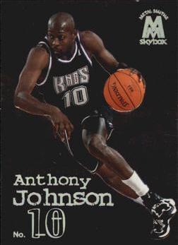 Anthony Johnson #5 Basketball Cards 1998 Skybox Molten Metal