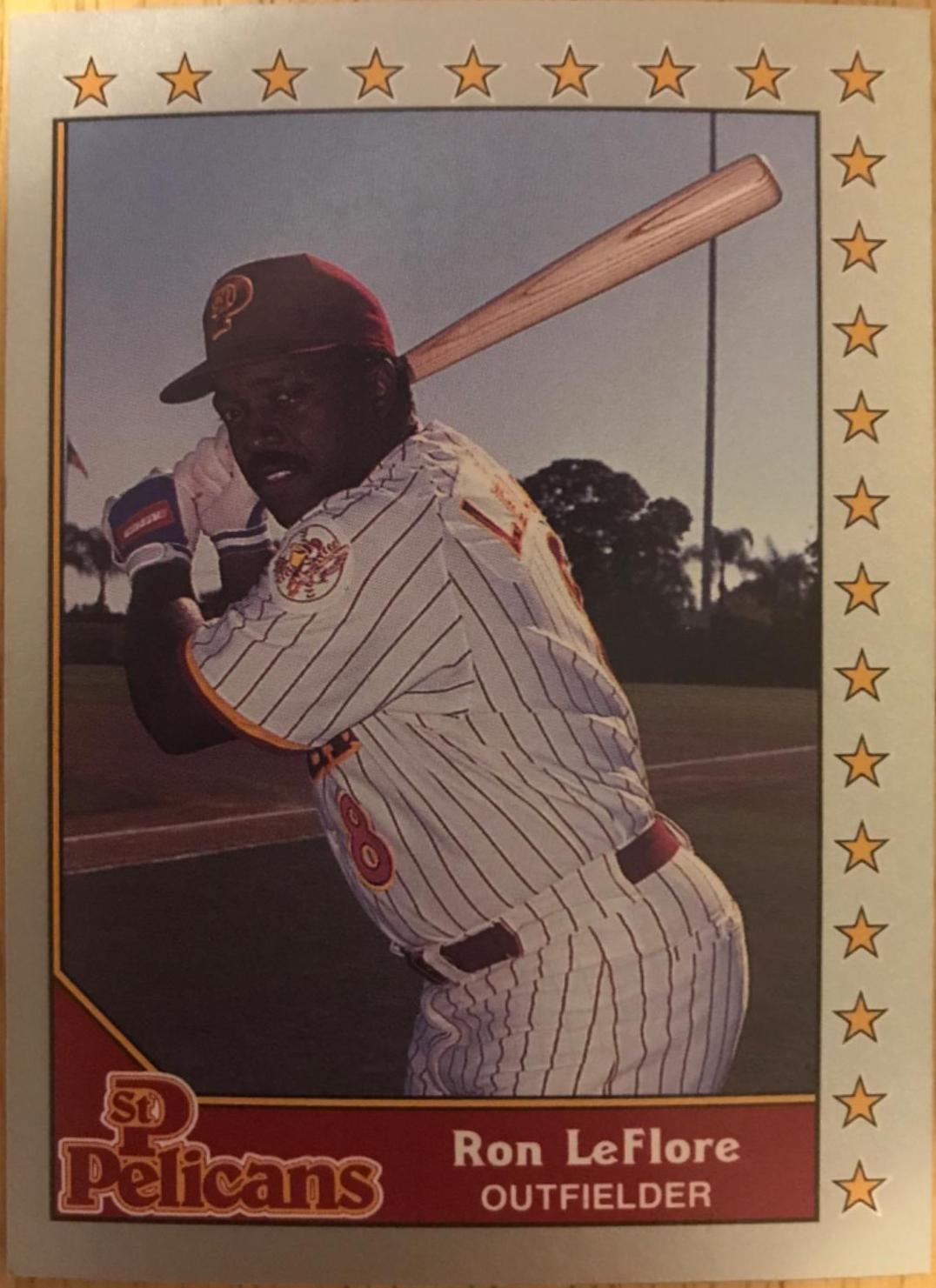 Ron LeFlore #4 Baseball Cards 1990 Pacific Senior League