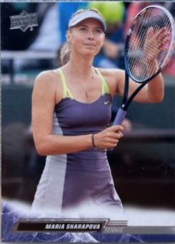 Maria Sharapova #8 Baseball Cards 2023 Upper Deck Goodwin Champions