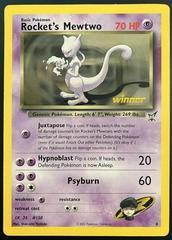 2000 Gym Challenge Jumbo Rocket's Mewtwo #14/132
