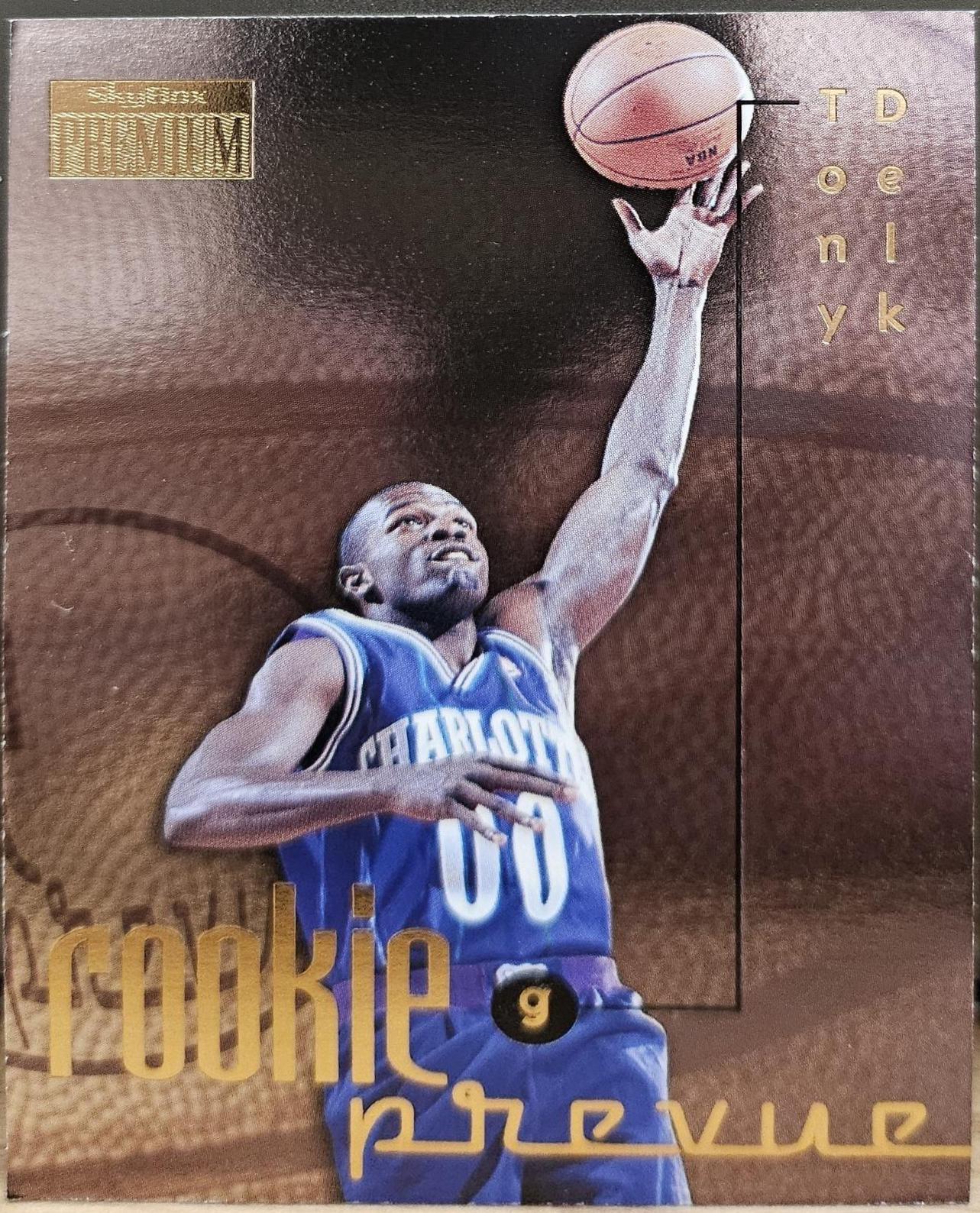 Tony Delk #R6 Basketball Cards 1996 Skybox Premium Rookie Prevue