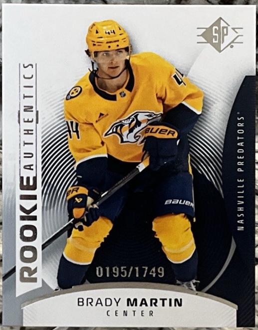 Brady Martin #120 2025-26 SP Hockey