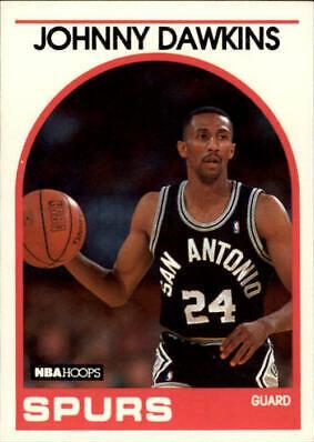 Johnny Dawkins #72 Basketball Cards 1989 Hoops