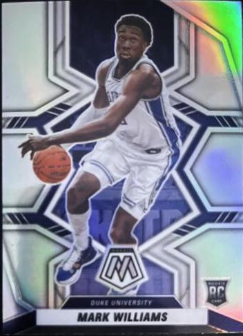 Mark Williams #17 Basketball Cards 2022 Panini Chronicles Draft Picks Mosaic