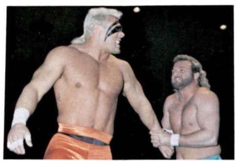 Eddie Gilbert, Sting #41 Wrestling Cards 1988 Wonderama NWA
