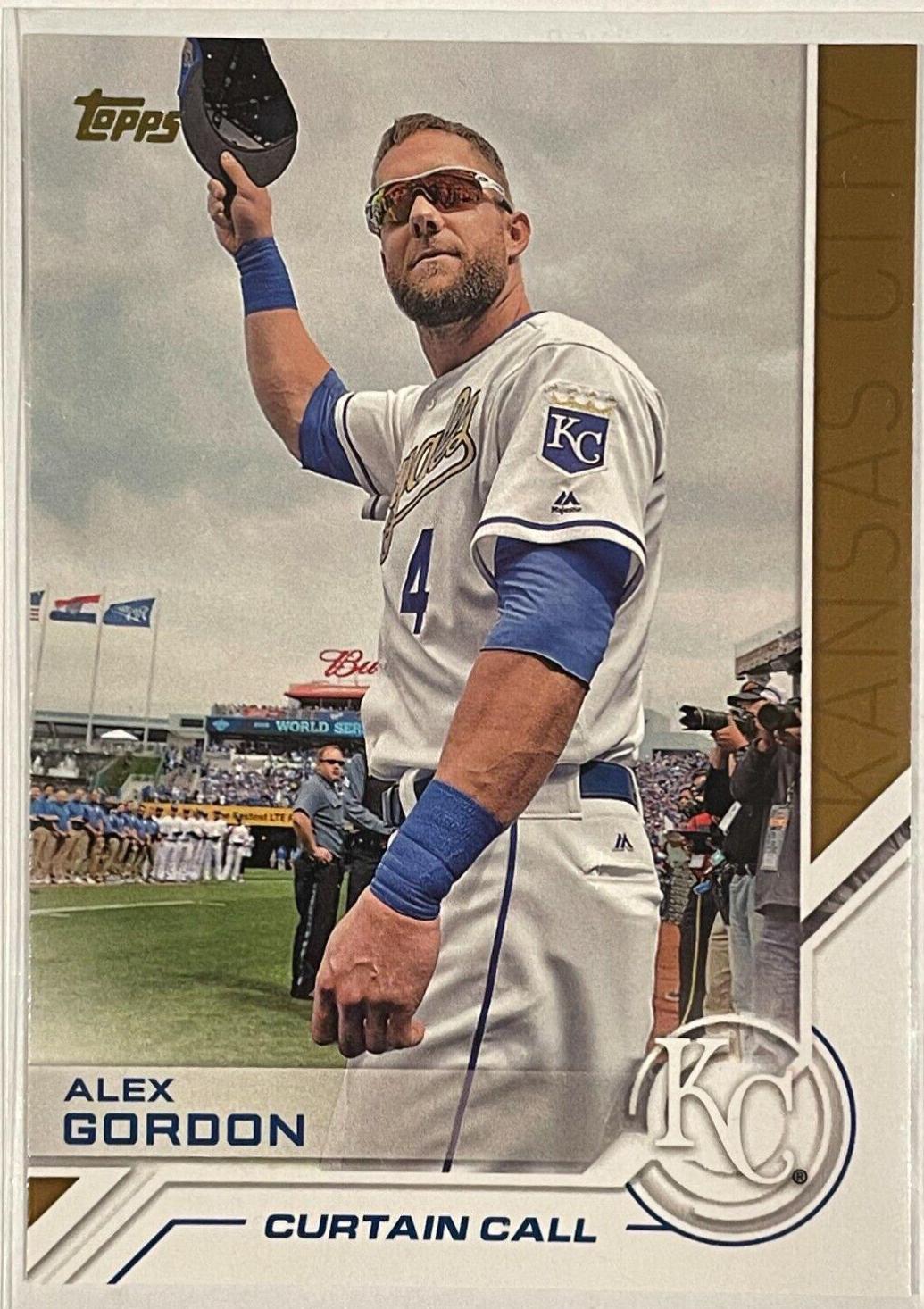 Alex Gordon #S-107 Baseball Cards 2017 Topps Salute