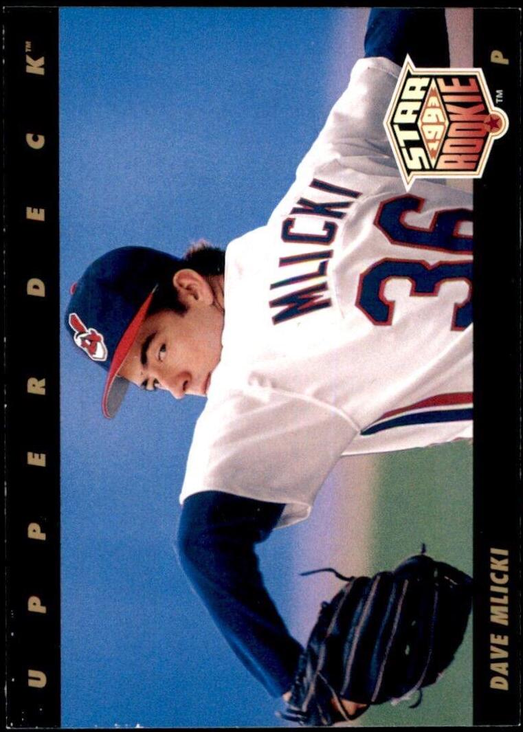 dave mlicki #17 Baseball Cards 1993 Upper Deck