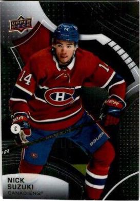 Nick Suzuki #75 Hockey Cards 2021 Upper Deck Allure