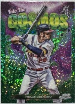 Nolan Arenado [Green Space Dust Refractor] #ITC-9