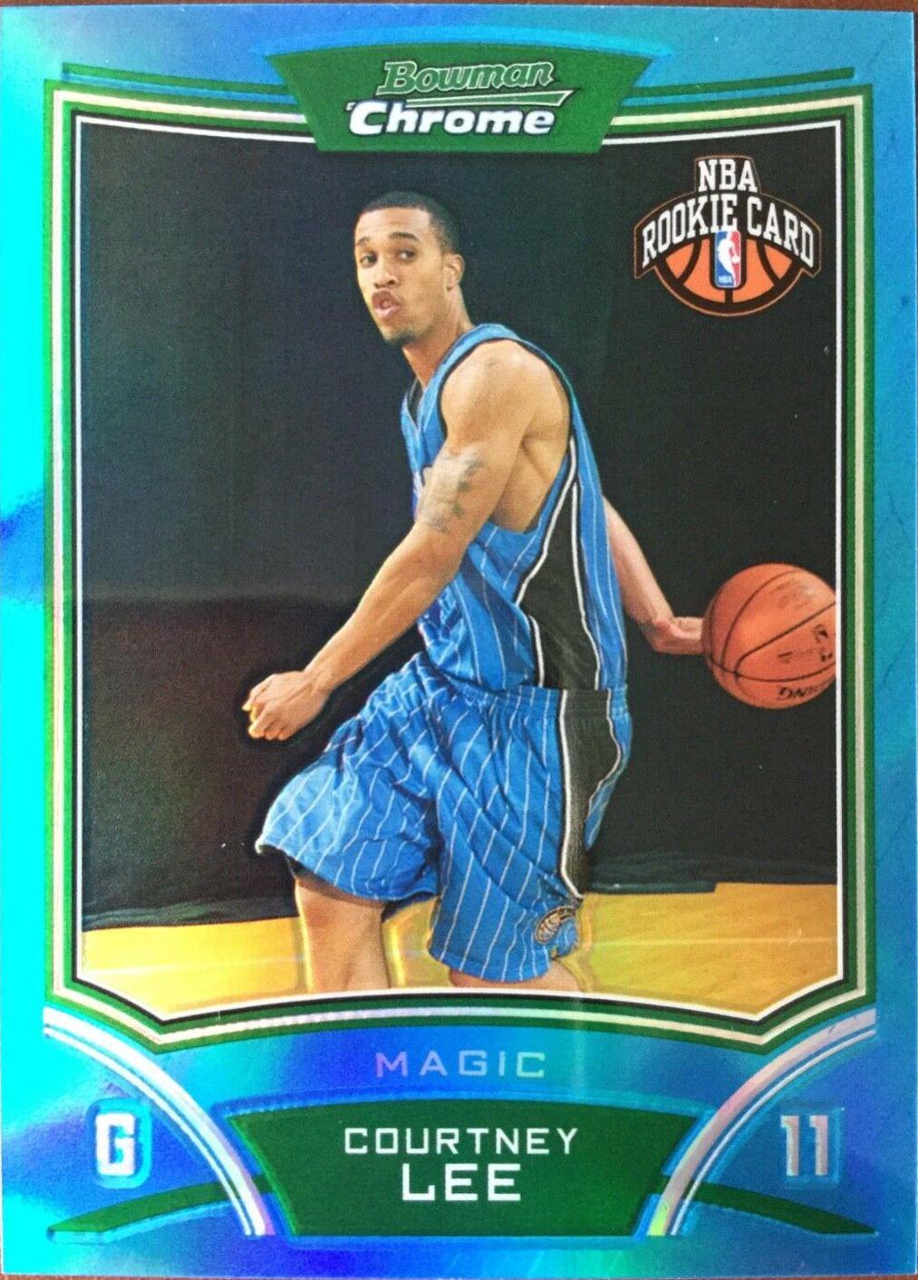 Courtney Lee #131 2008 Bowman Chrome Basketball