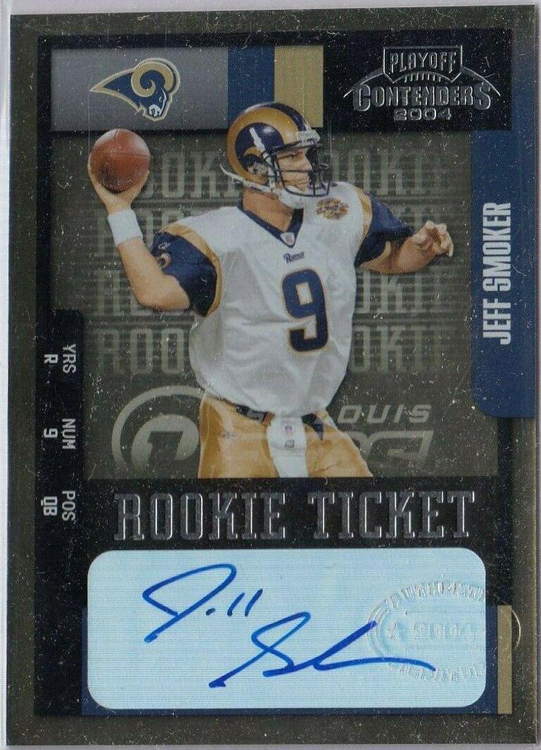Jeff Smoker #139 2004 Playoff Contenders Football