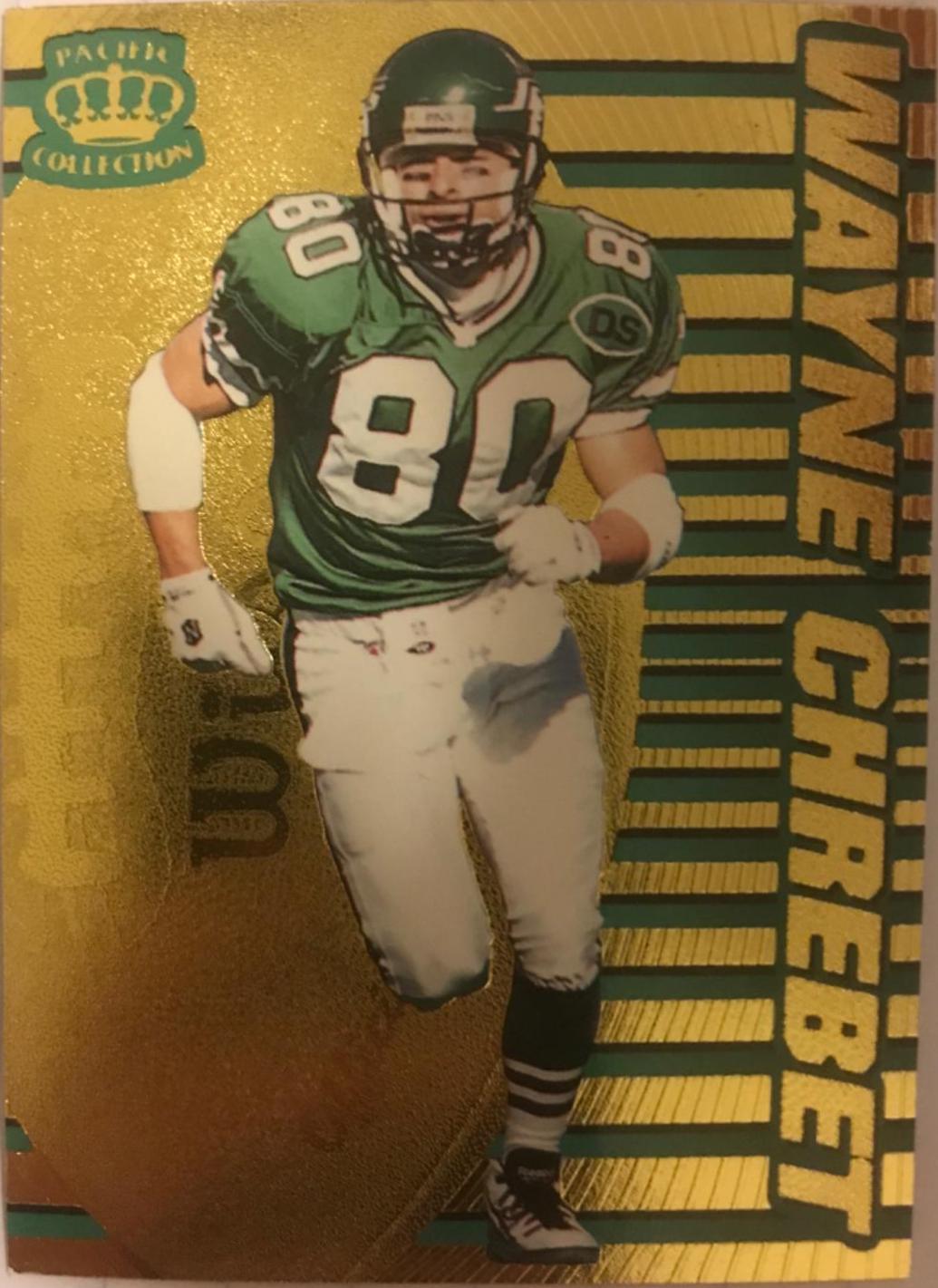 Wayne Chrebet #P-98 1996 Pacific Dynagon Football