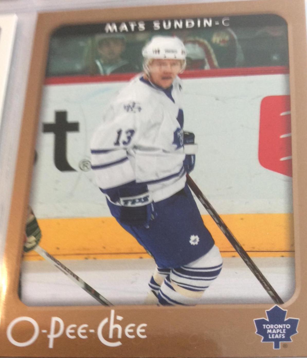 Mats Sundin #454 Hockey Cards 2006 O Pee Chee