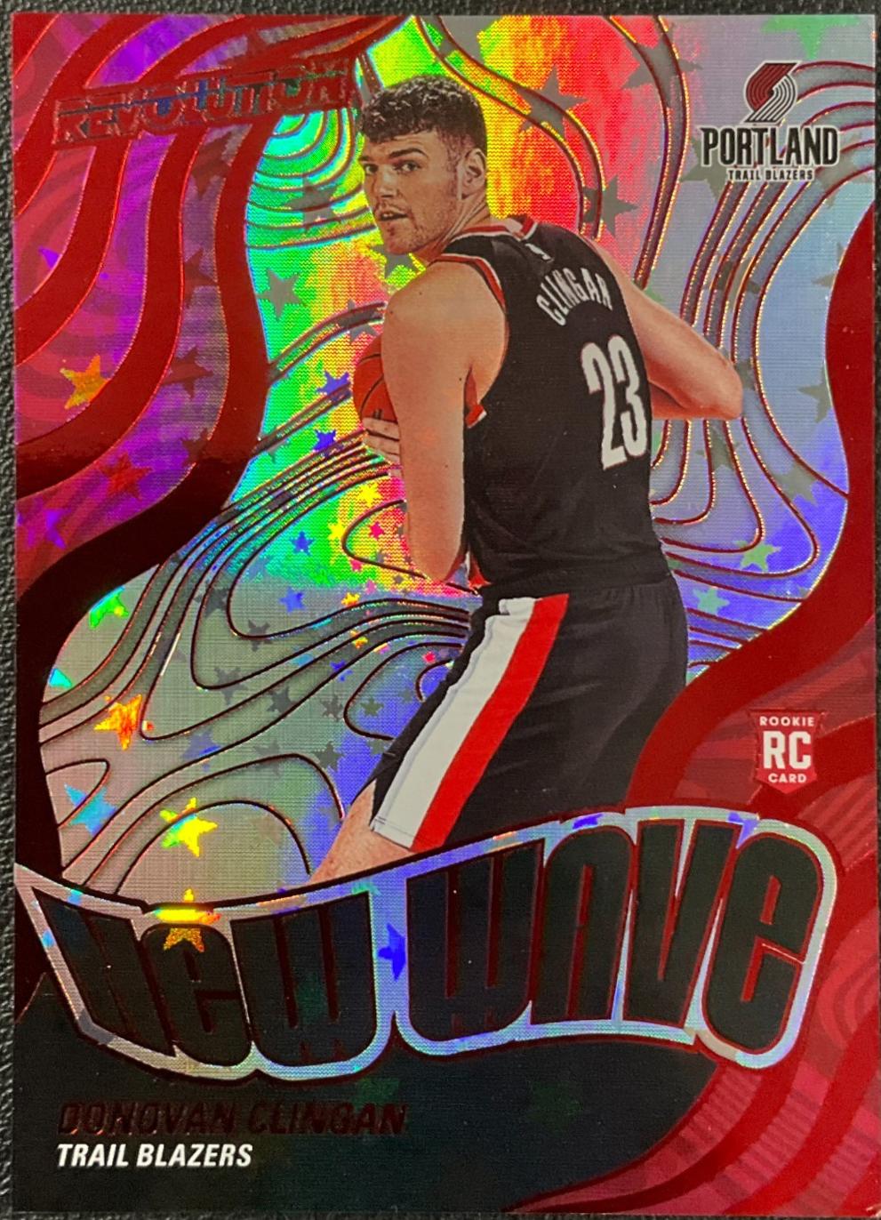 Donovan Clingan [Red Astro] #19 Prices | 2024 Panini Revolution