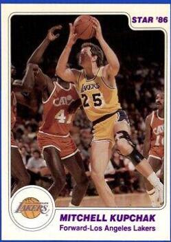 Mitch Kupchak #29 Basketball Cards 1985 Star