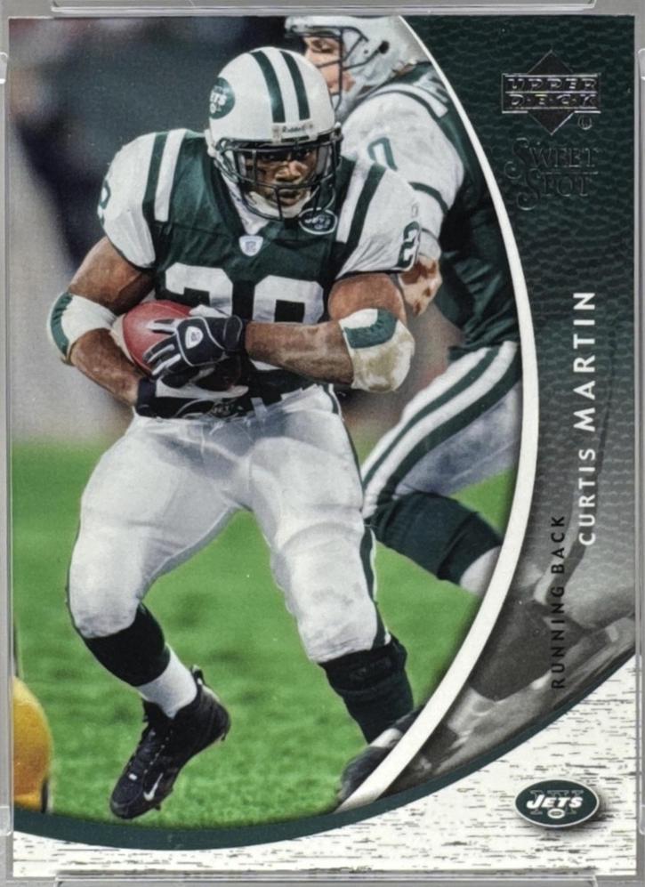 Curtis Martin #66 2004 Upper Deck Sweet Spot Football