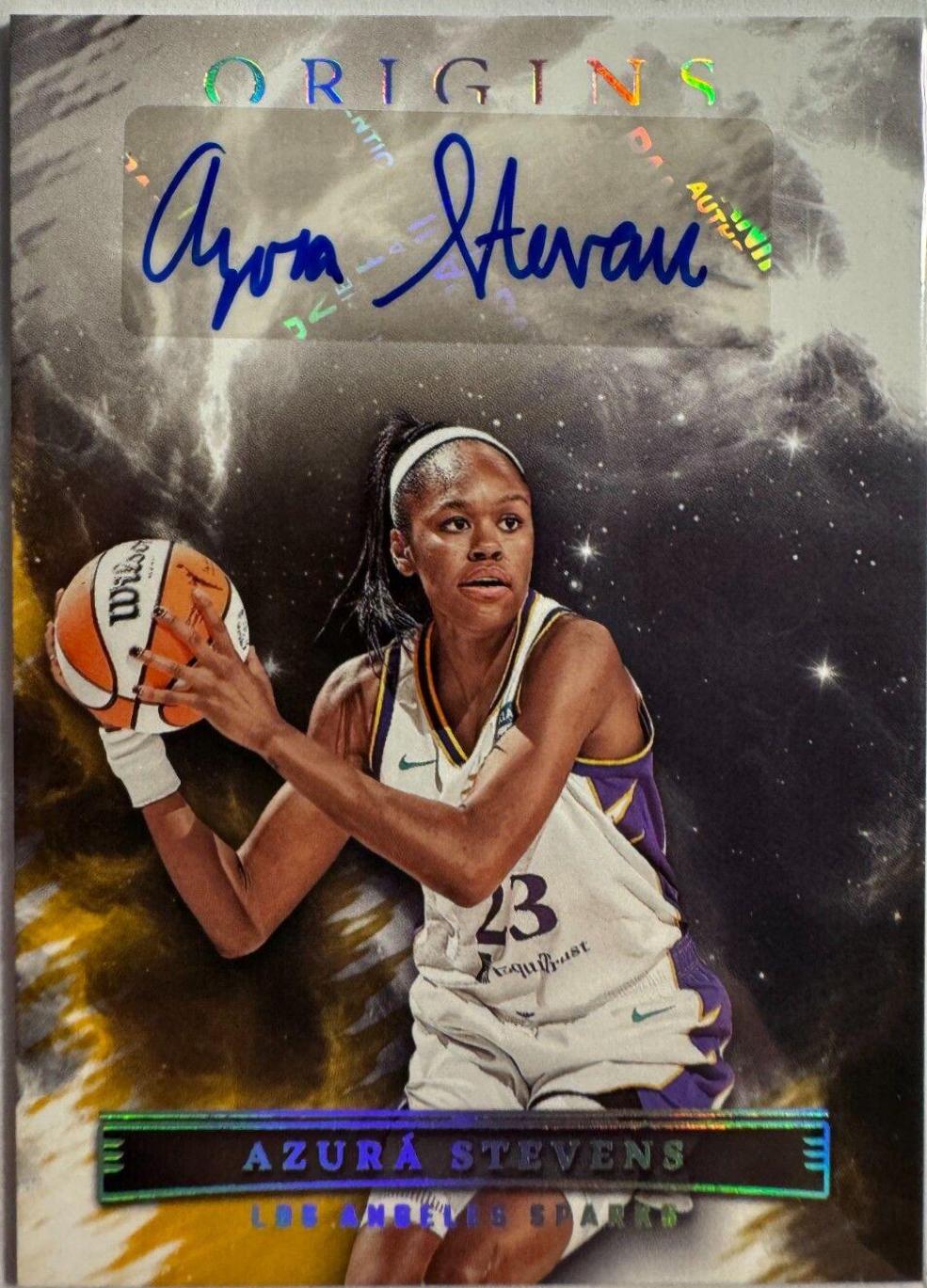 Azura Stevens #OA-AZS Basketball Cards 2023 Panini Origins WNBA Autographs