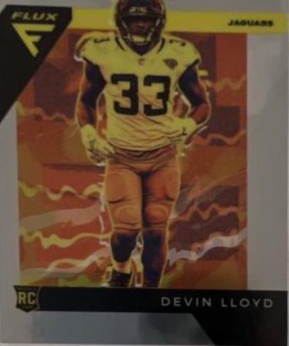 Devin Lloyd #FX-19 Football Cards 2022 Panini Chronicles Flux Rookies