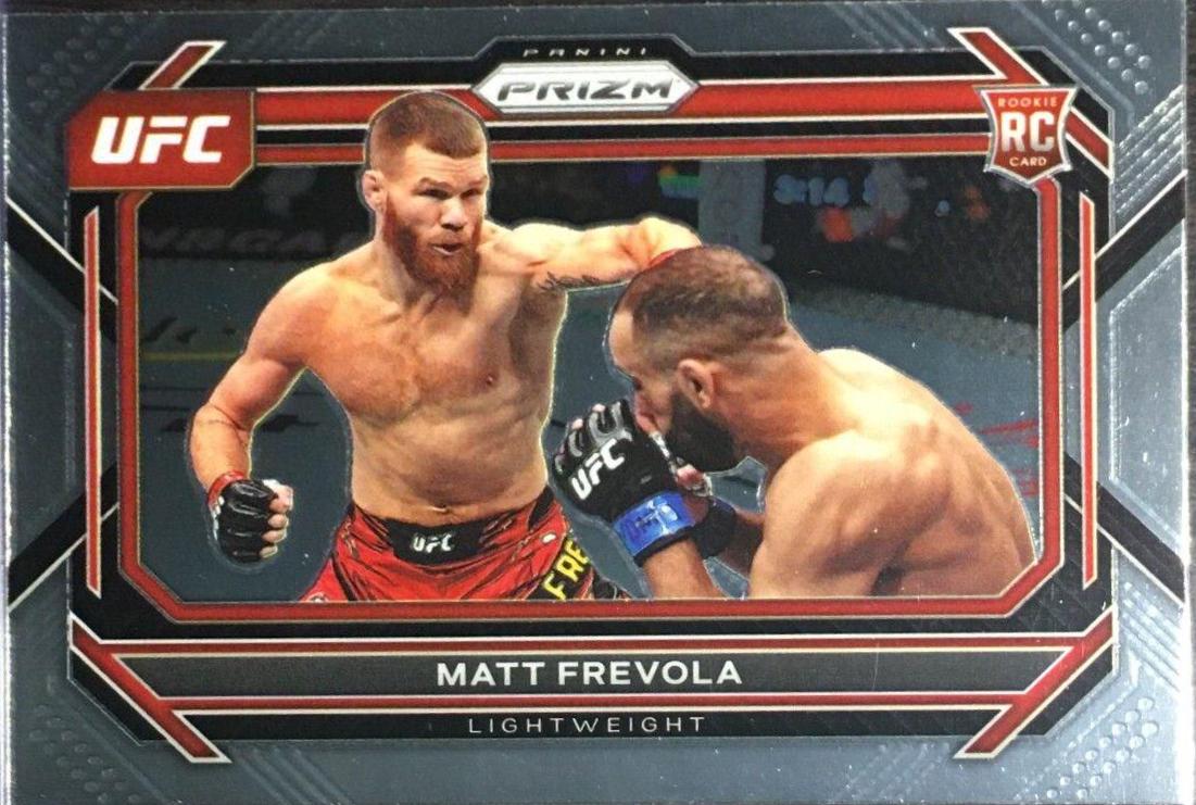 Matt Frevola #59 Ufc Cards 2023 Panini Prizm UFC