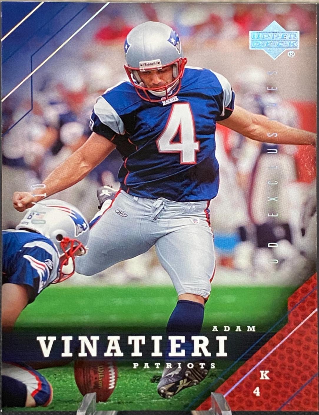 Adam Vinatieri [UD Exclusives Spectrum] #113