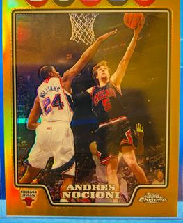 Andres Nocioni Gold Refractor