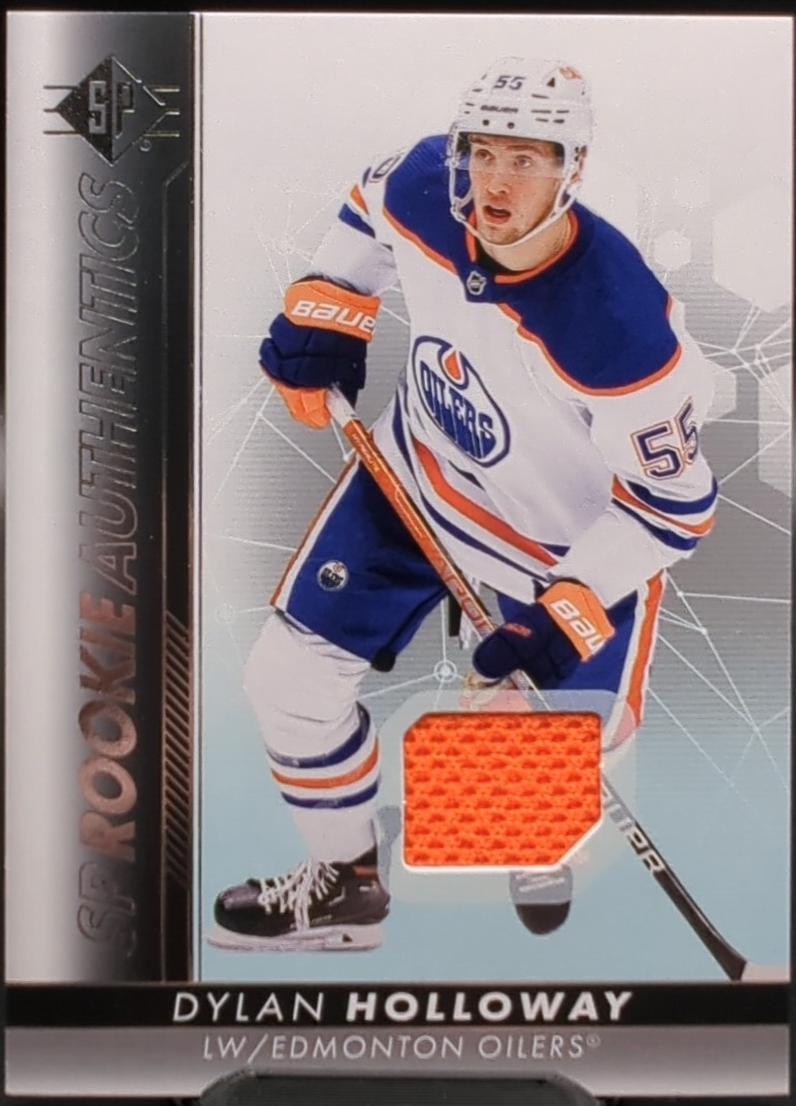 Dylan Holloway #116 2022 Sp Authentic Rookie Authentics Jersey Hockey