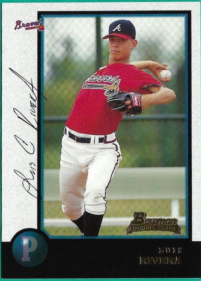 Luis Rivera #317 Baseball Cards 1998 Bowman