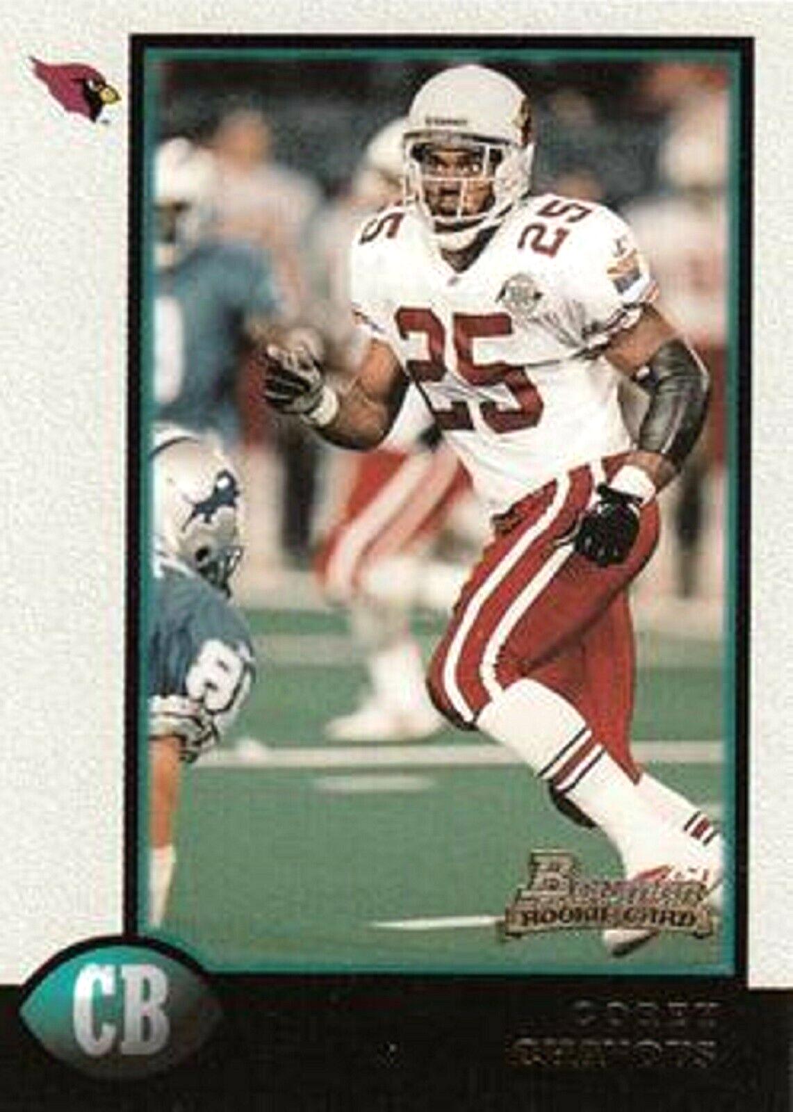 Corey Chavous #188 Football Cards 1998 Bowman