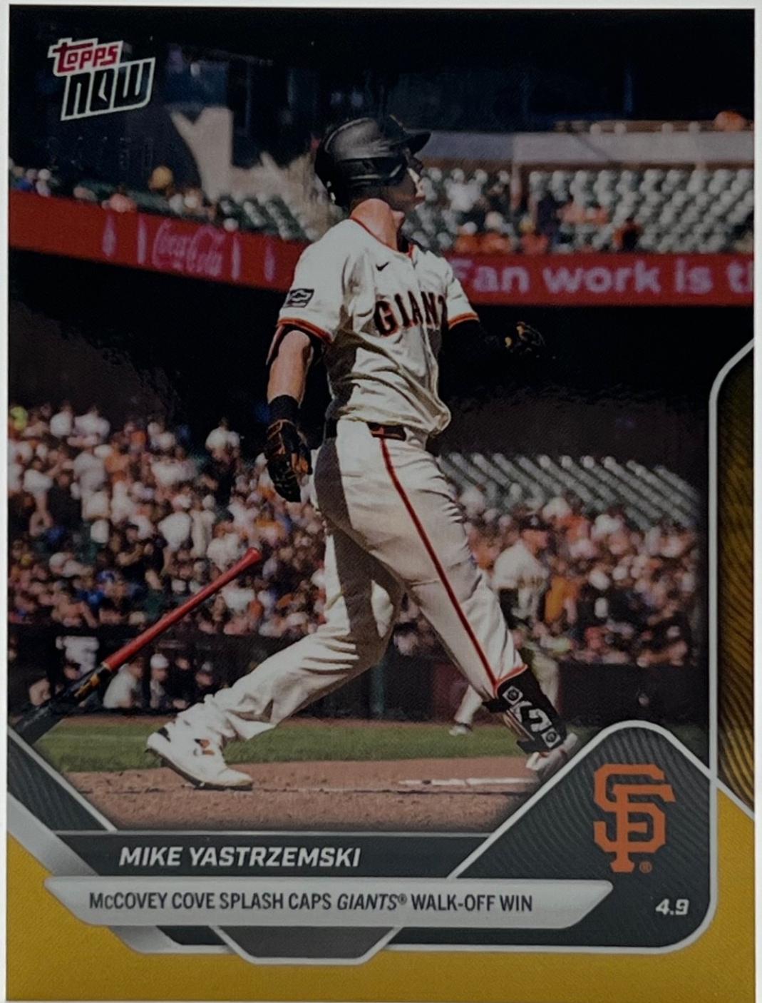 Mike Yastrzemski [Gold Foil] #53